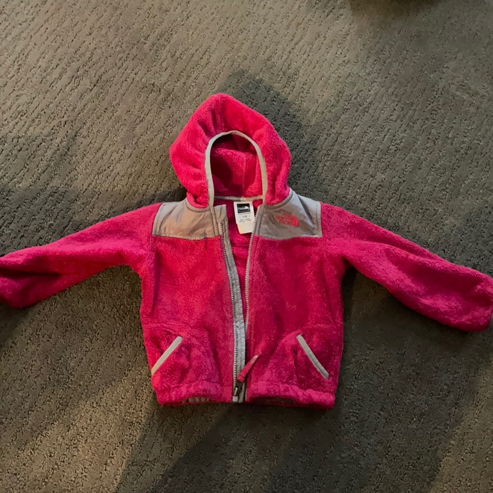 light North Face fleece jacket perfect for Fall!